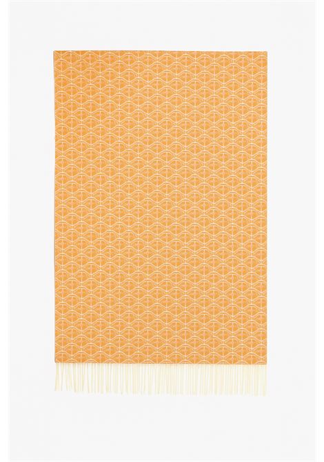 foulard  logo taupe LIU JO | 2F5018T0300LOGOOVAL-71105